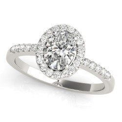 ENGAGEMENT RINGS HALO OVAL