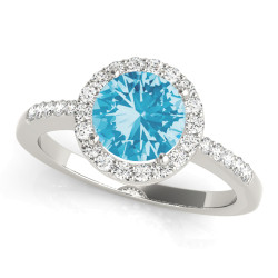 ENGAGEMENT RINGS HALO ROUND