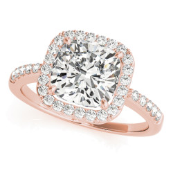 ENGAGEMENT RINGS HALO SQUARE & CUSHION