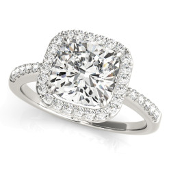 ENGAGEMENT RINGS HALO SQUARE & CUSHION