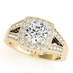 ENGAGEMENT RINGS HALO ROUND