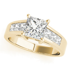 ENGAGEMENT RINGS FANCY SHAPE PRINCESS REMOUNTS