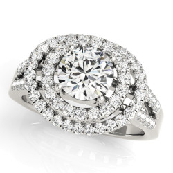 ENGAGEMENT RINGS HALO ROUND