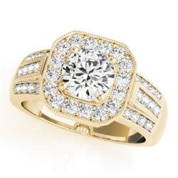ENGAGEMENT RINGS HALO ROUND