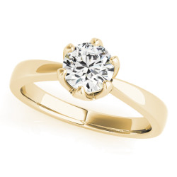 ENGAGEMENT RINGS SOLITAIRES ROUND