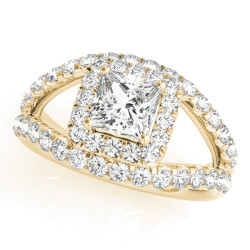 ENGAGEMENT RINGS HALO SQUARE & CUSHION