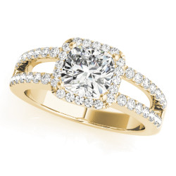 ENGAGEMENT RINGS HALO SQUARE & CUSHION