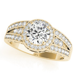 ENGAGEMENT RINGS HALO ROUND