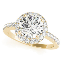 ENGAGEMENT RINGS HALO ROUND