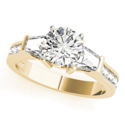 ENGAGEMENT RINGS FANCY SHAPE BAGUETTE REMOUNTS