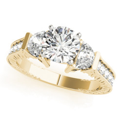 ENGAGEMENT RINGS FANCY SHAPE ANY SHAPE REMOUNTS