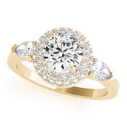 ENGAGEMENT RINGS HALO ROUND