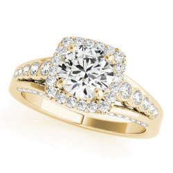 ENGAGEMENT RINGS HALO ROUND
