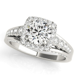 ENGAGEMENT RINGS HALO ROUND