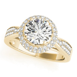 ENGAGEMENT RINGS HALO ROUND