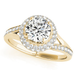 ENGAGEMENT RINGS HALO ROUND