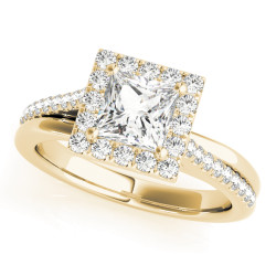 ENGAGEMENT RINGS HALO SQUARE & CUSHION