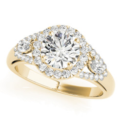 ENGAGEMENT RINGS HALO ROUND