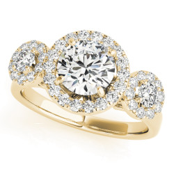 ENGAGEMENT RINGS HALO ROUND