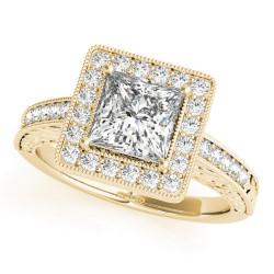 ENGAGEMENT RINGS HALO SQUARE & CUSHION