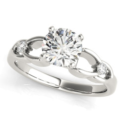 CELTIC KNOT 2 STONE REMOUNT