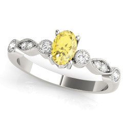OVAL FASHION RING