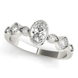 OVAL FASHION RING