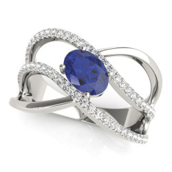 OVAL FASHION RING
