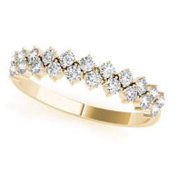 TWO ROW RD DIAMOND BAND