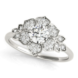 FLOWER FASHION RING