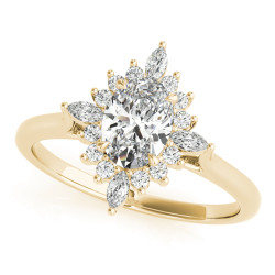 OVAL FASHION RING