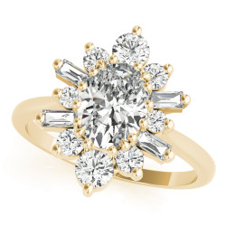OVAL FASHION RING
