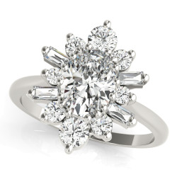OVAL FASHION RING
