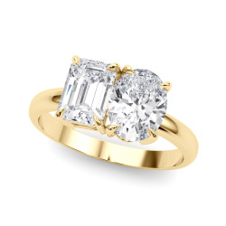EMERALD CUT & OVAL
