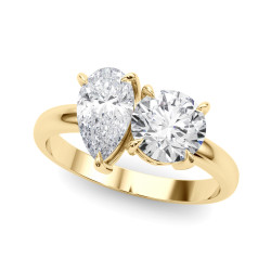 ROUND & PEAR SHAPE