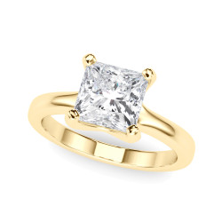 SOLITAIRE PRINCESS CUT