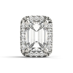 EMERALD CUT HALO