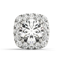 ROUND CUSHION HALO | .02 PT