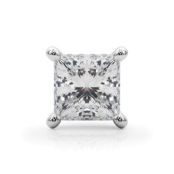 4 PRONG PRINCESS CUT HIDDEN HALO HEAD
