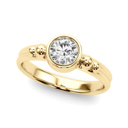 LAB GROWN DIAMOND FASHION RING ROUND