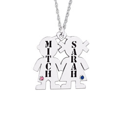 BOY AND GIRL PENDANT