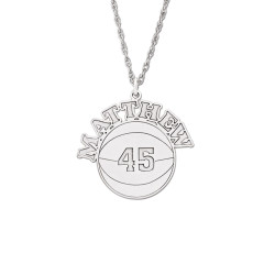 BASKETBALL W/ NAME AND NUMBER