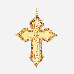 ENGRAVED CROSS