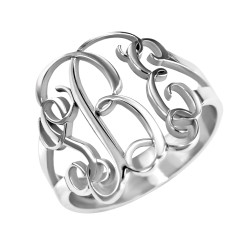 14K W 16mm Hi Polish Vine Mono