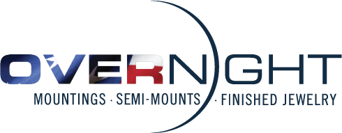 Overnight | Mountings, Semi-Mounts, Finished Jewelry