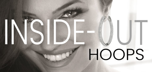 Inside-out Hoop Earrings